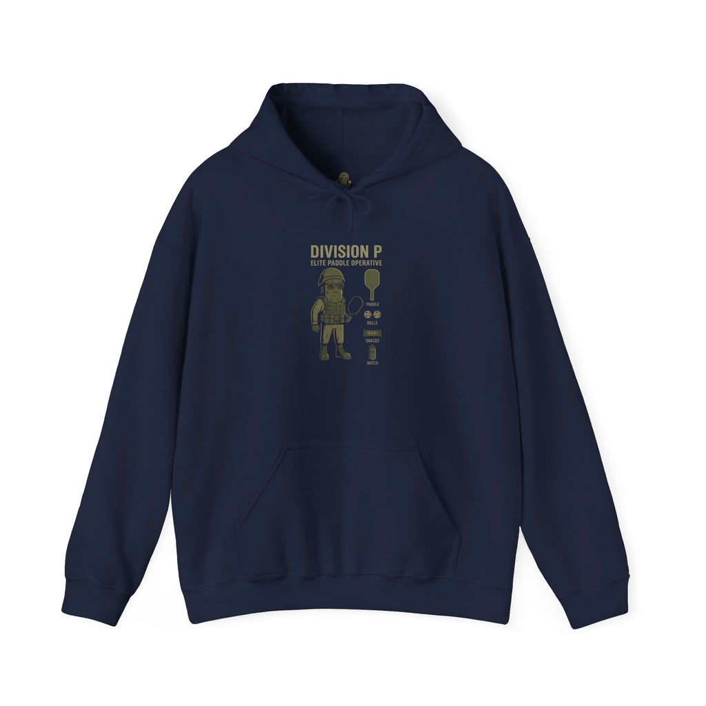 DIVISION P Elite Paddle Operator logo Hoodie