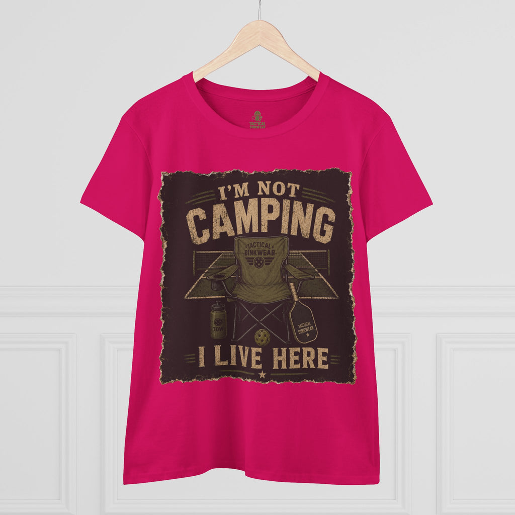 Kitchen Camper – I’m Not Camping, I Live Here Core Women’s Tee
