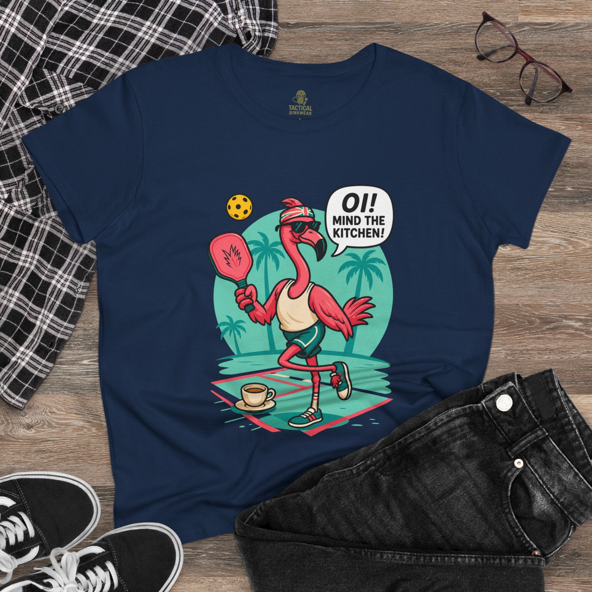The Real Pickle Flamingo Core Women’s Tee