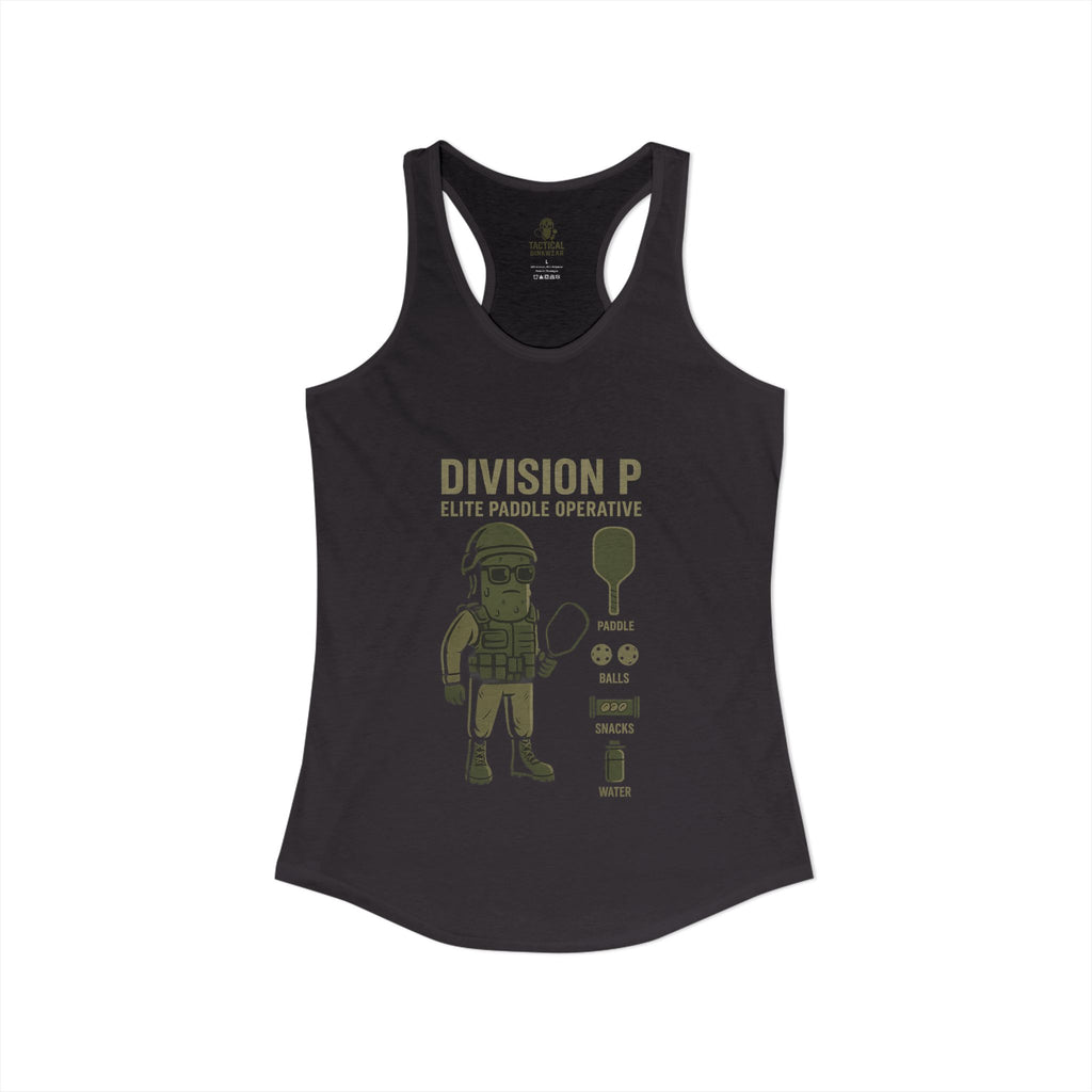 DIVISION P Elite Paddle Operator Racerback Tank