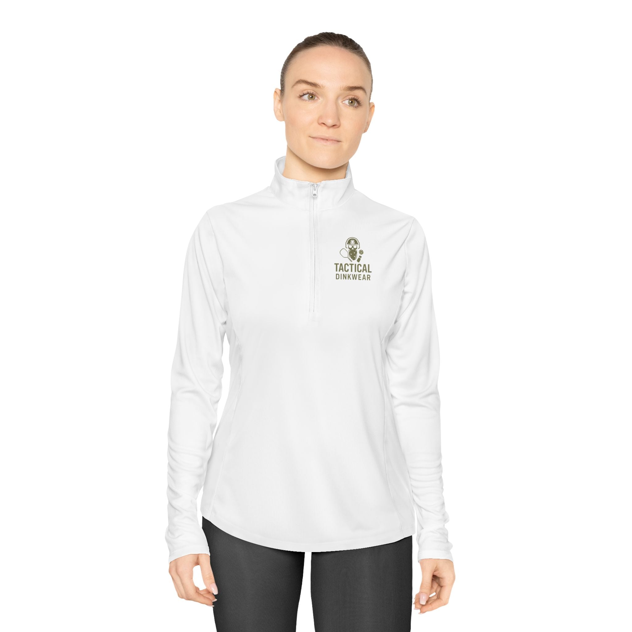 Tactical Dinkwear Ladies Quarter-Zip Pullover