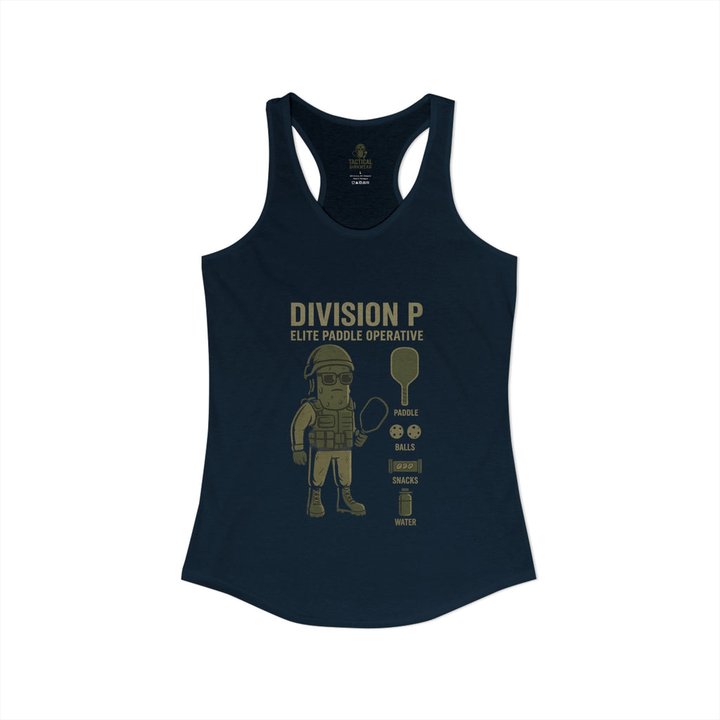 DIVISION P Elite Paddle Operator Racerback Tank