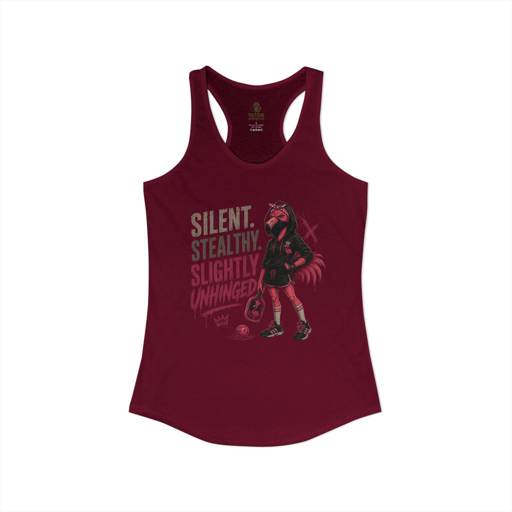Slightly Unhinged Racerback Tank