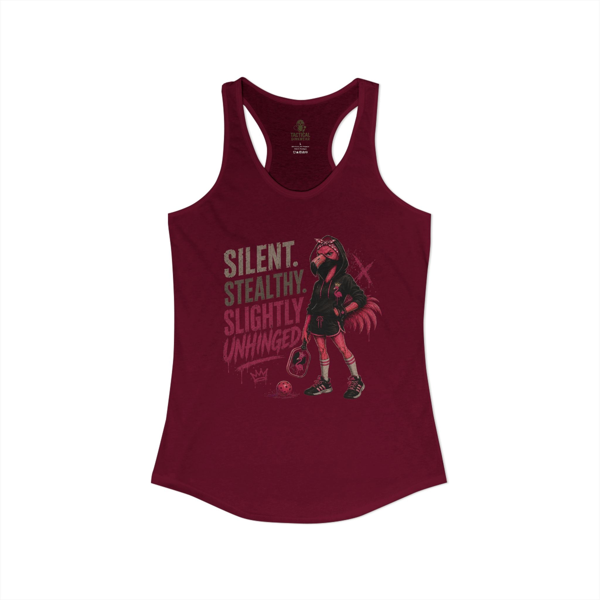 Slightly Unhinged Racerback Tank