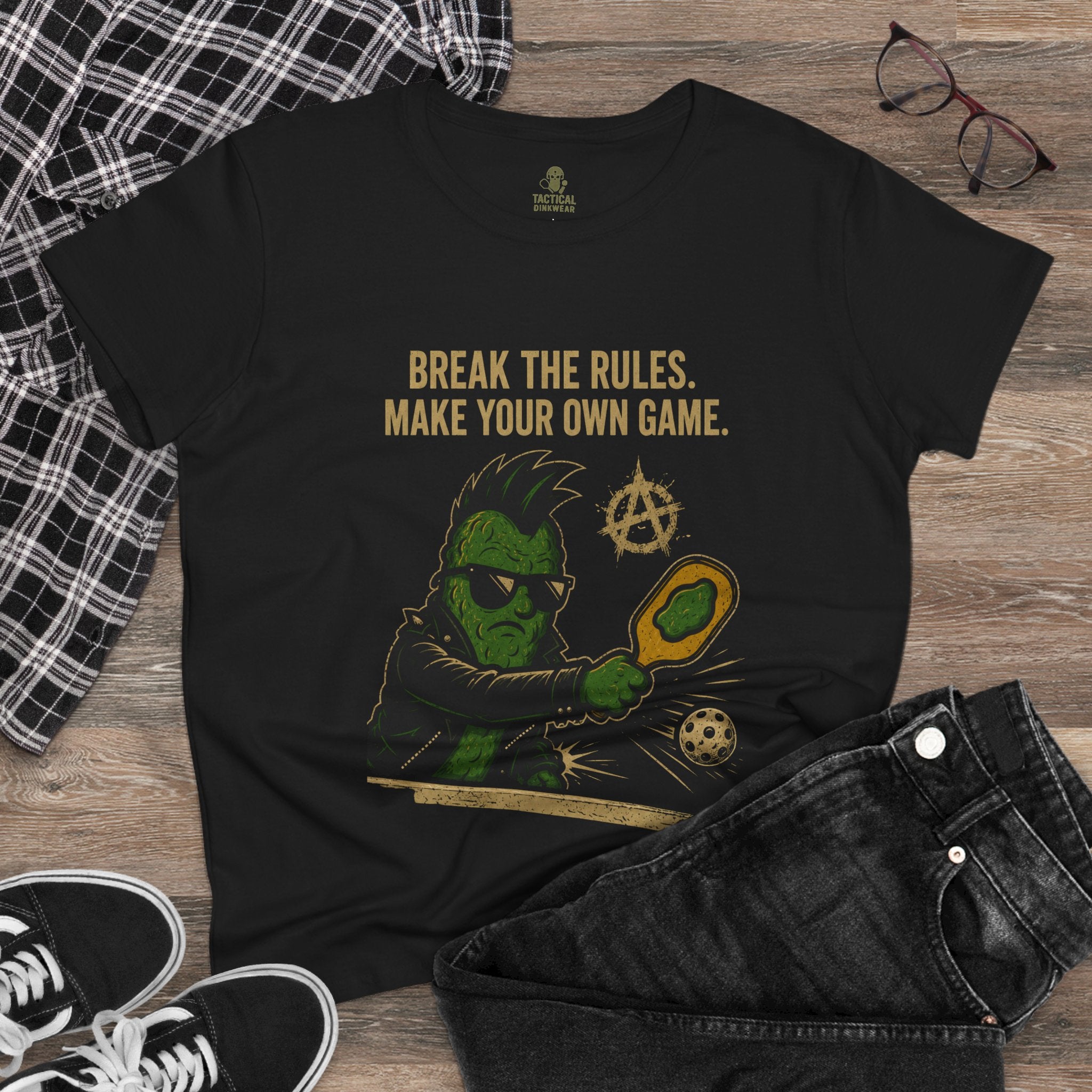 Pickle Punk Break the Rules Core Women’s Tee