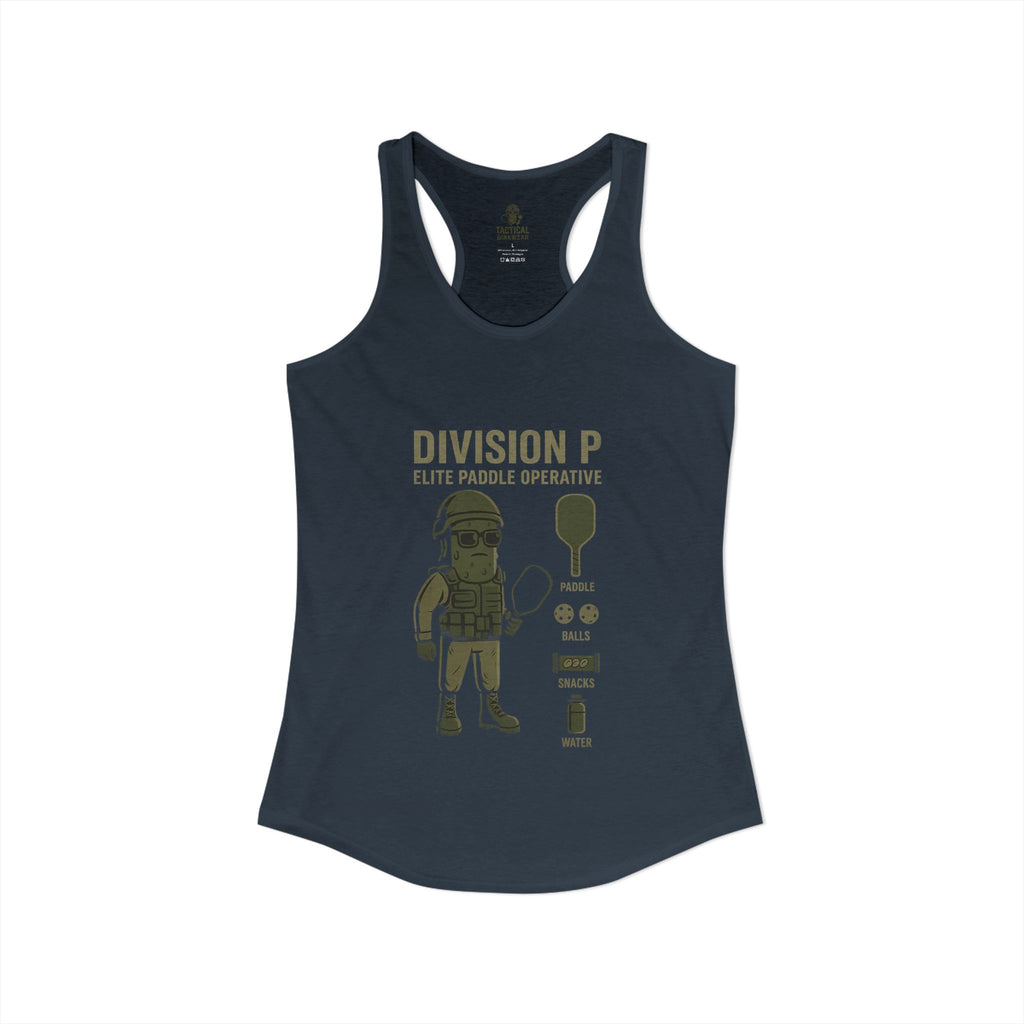 DIVISION P Elite Paddle Operator Racerback Tank