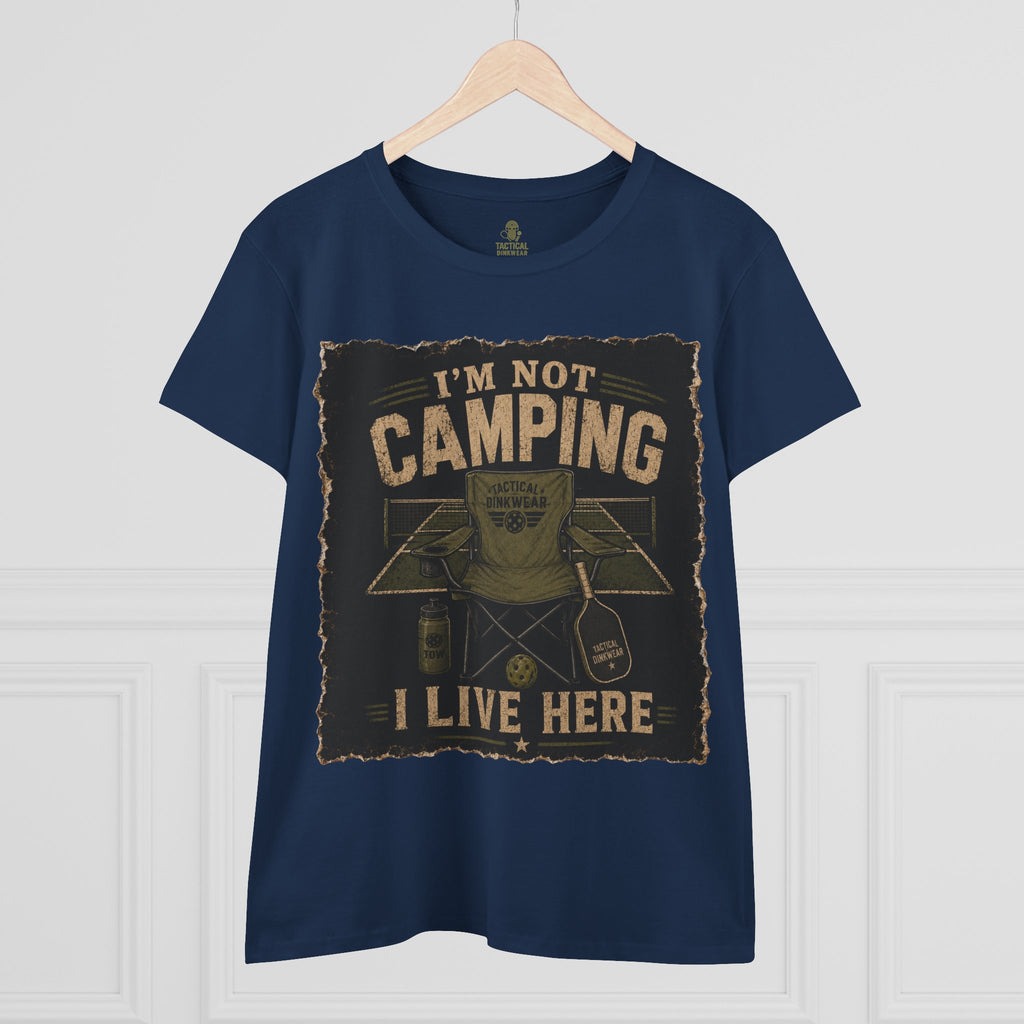 Kitchen Camper – I’m Not Camping, I Live Here Core Women’s Tee