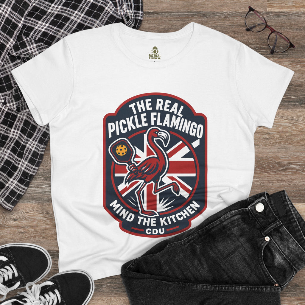 The Real Pickle Flamingo Core Women’s Tee