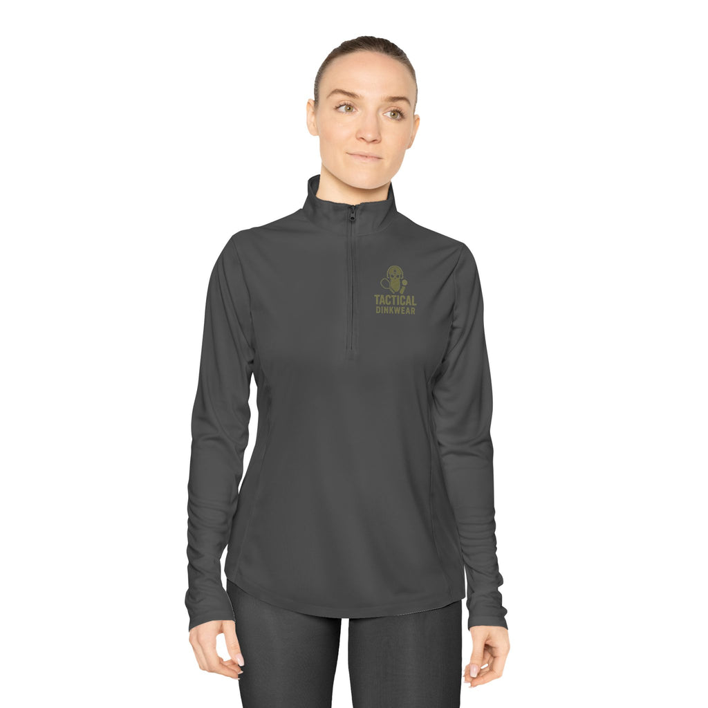 Tactical Dinkwear Ladies Quarter-Zip Pullover