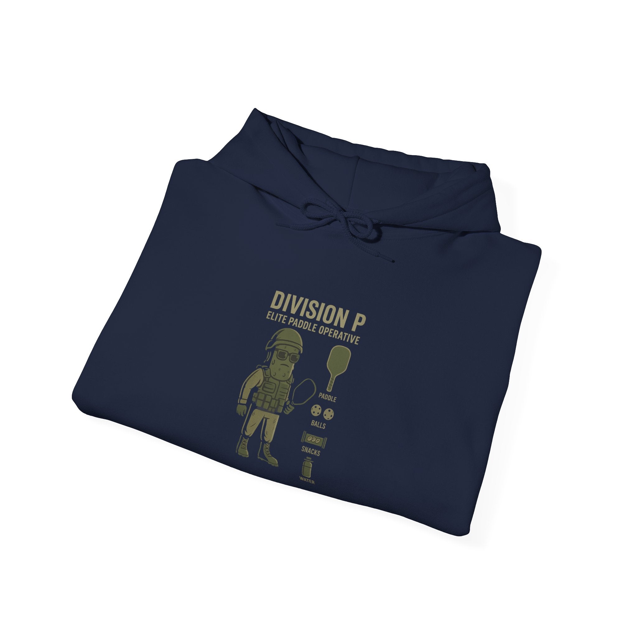 DIVISION P Elite Paddle Operator logo Hoodie