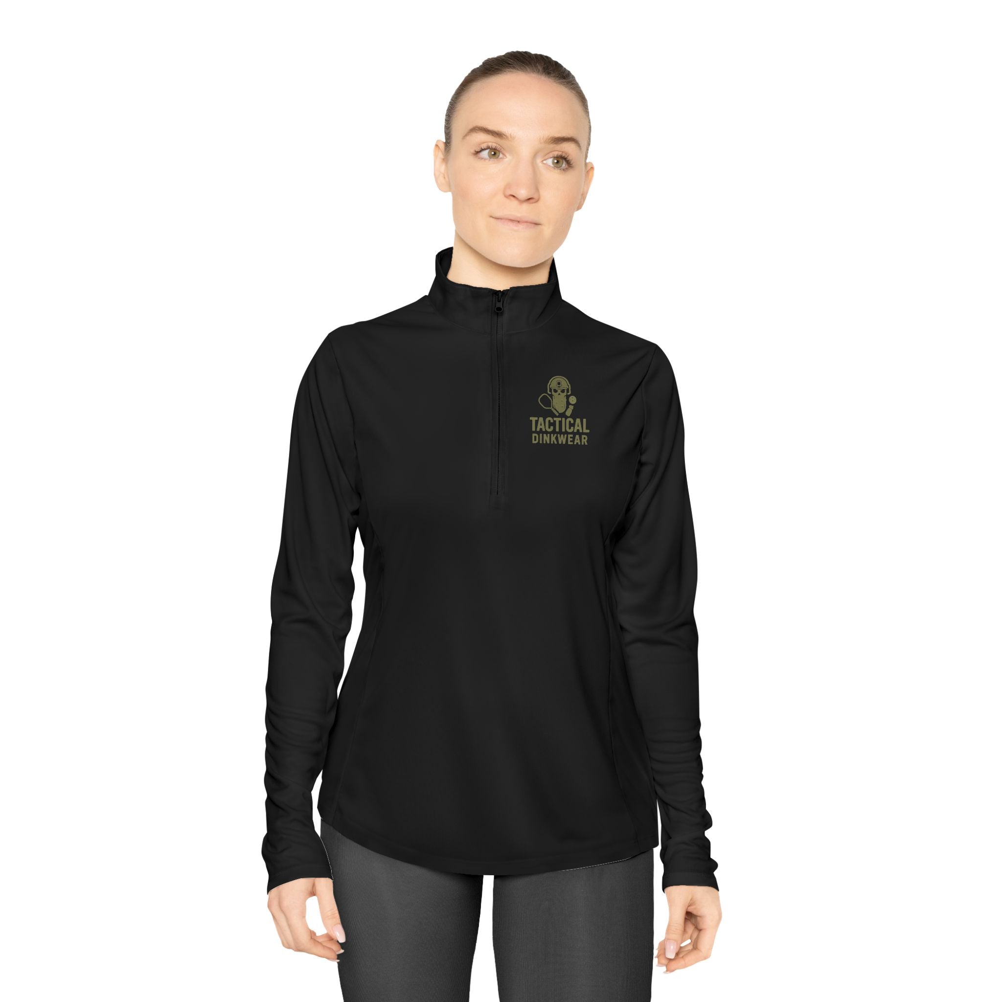 Tactical Dinkwear Ladies Quarter-Zip Pullover