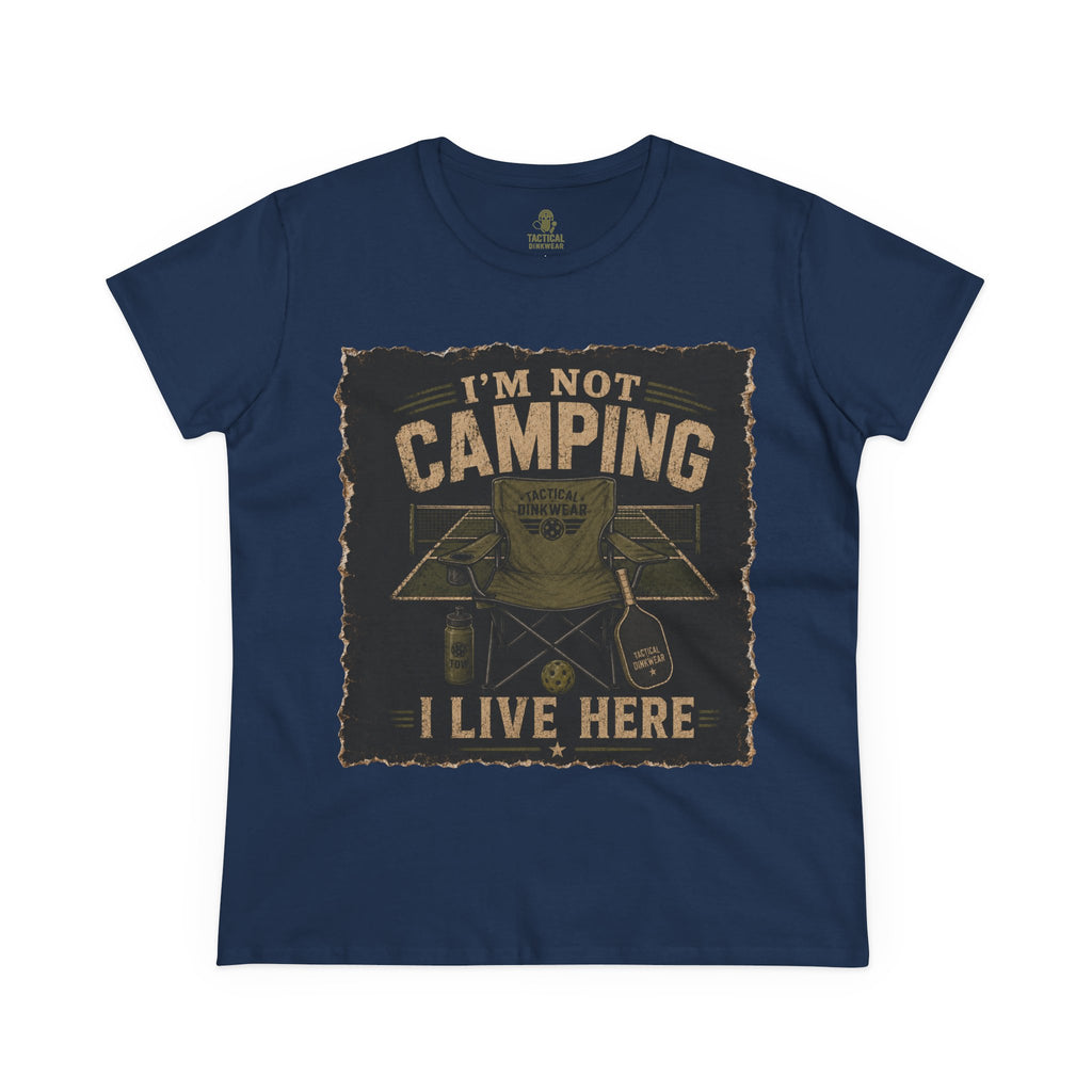 Kitchen Camper – I’m Not Camping, I Live Here Core Women’s Tee
