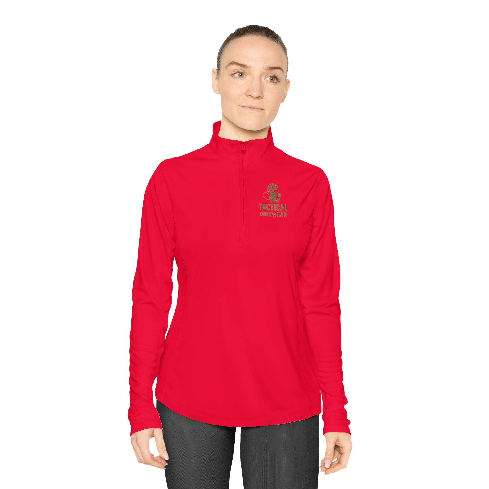 Tactical Dinkwear Ladies Quarter-Zip Pullover
