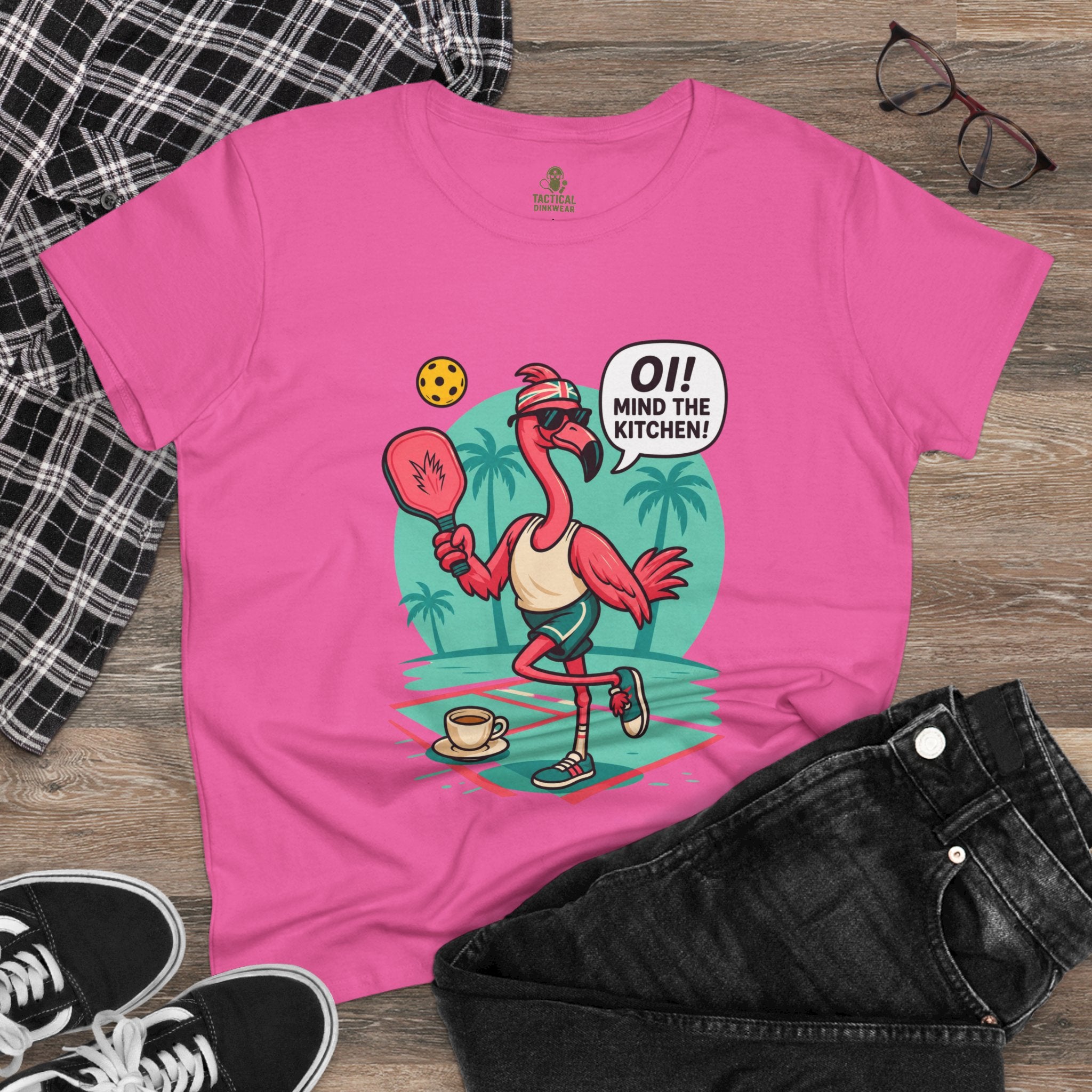 The Real Pickle Flamingo Core Women’s Tee