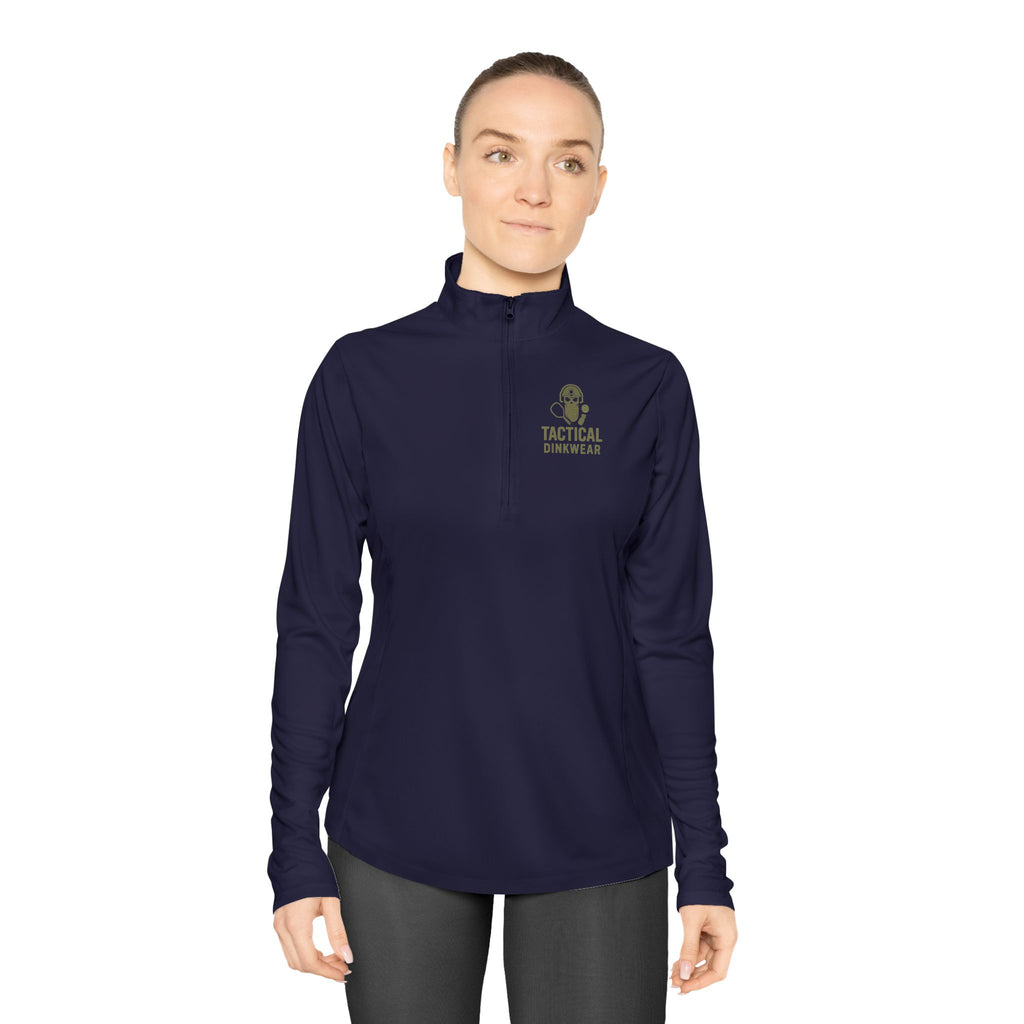 Tactical Dinkwear Ladies Quarter-Zip Pullover