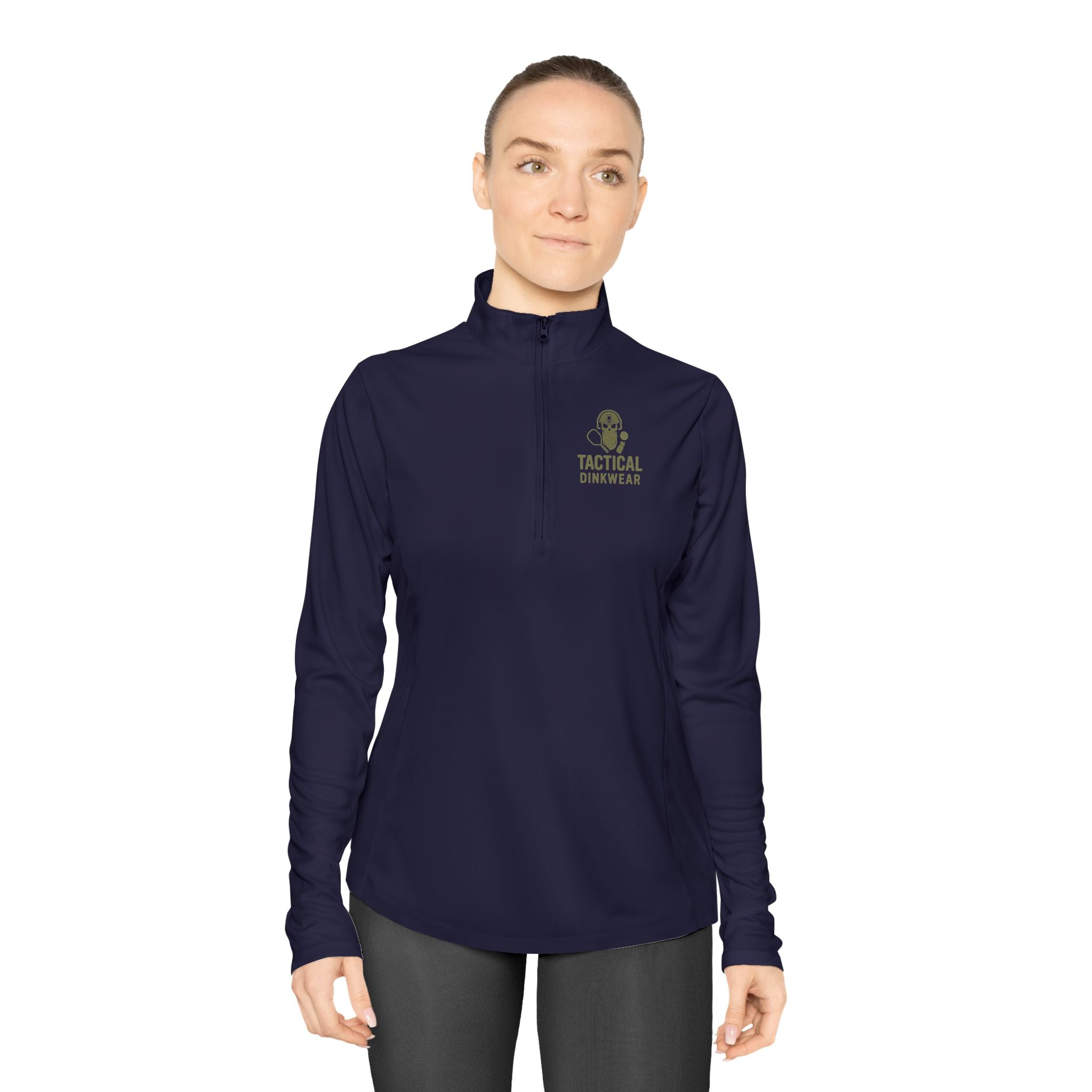 Tactical Dinkwear Ladies Quarter-Zip Pullover