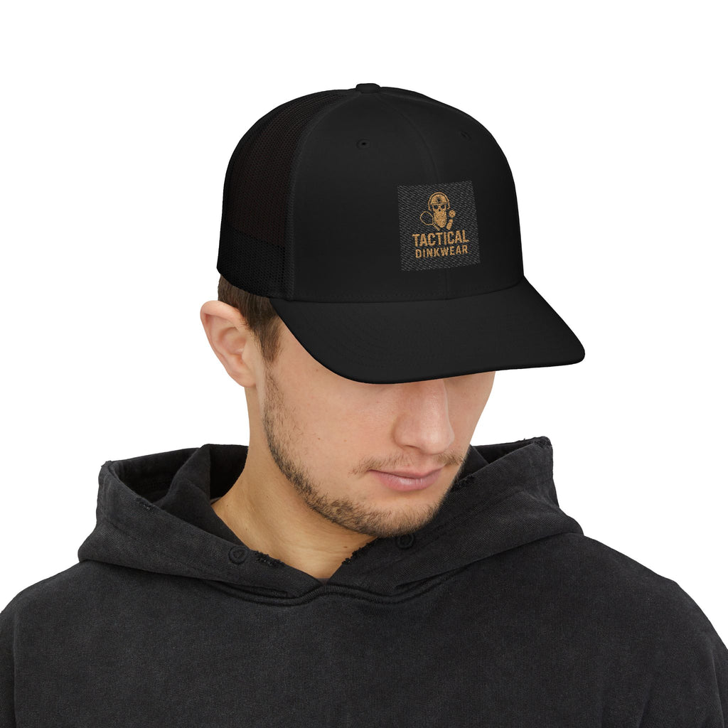 Tactical Dinkwear Snapback Trucker Cap | Military Patch Design