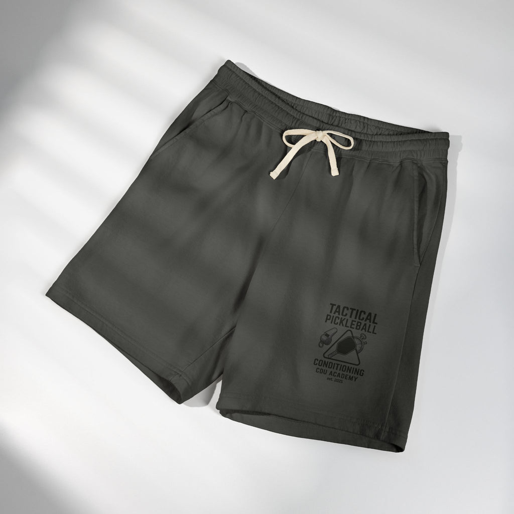 Tactical Pickleball Graphic Sweat Shorts | Athletic Lounge Shorts
