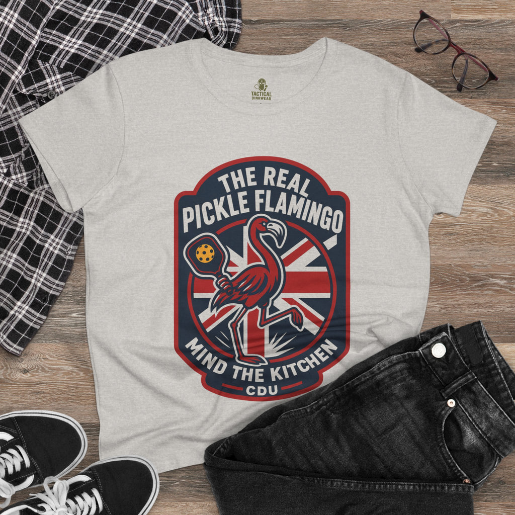 The Real Pickle Flamingo Core Women’s Tee