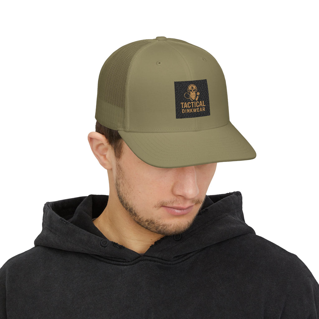 Tactical Dinkwear Snapback Trucker Cap | Military Patch Design
