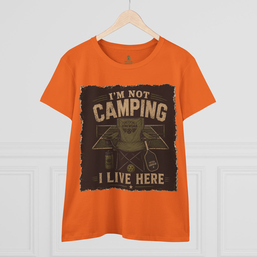 Kitchen Camper – I’m Not Camping, I Live Here Core Women’s Tee