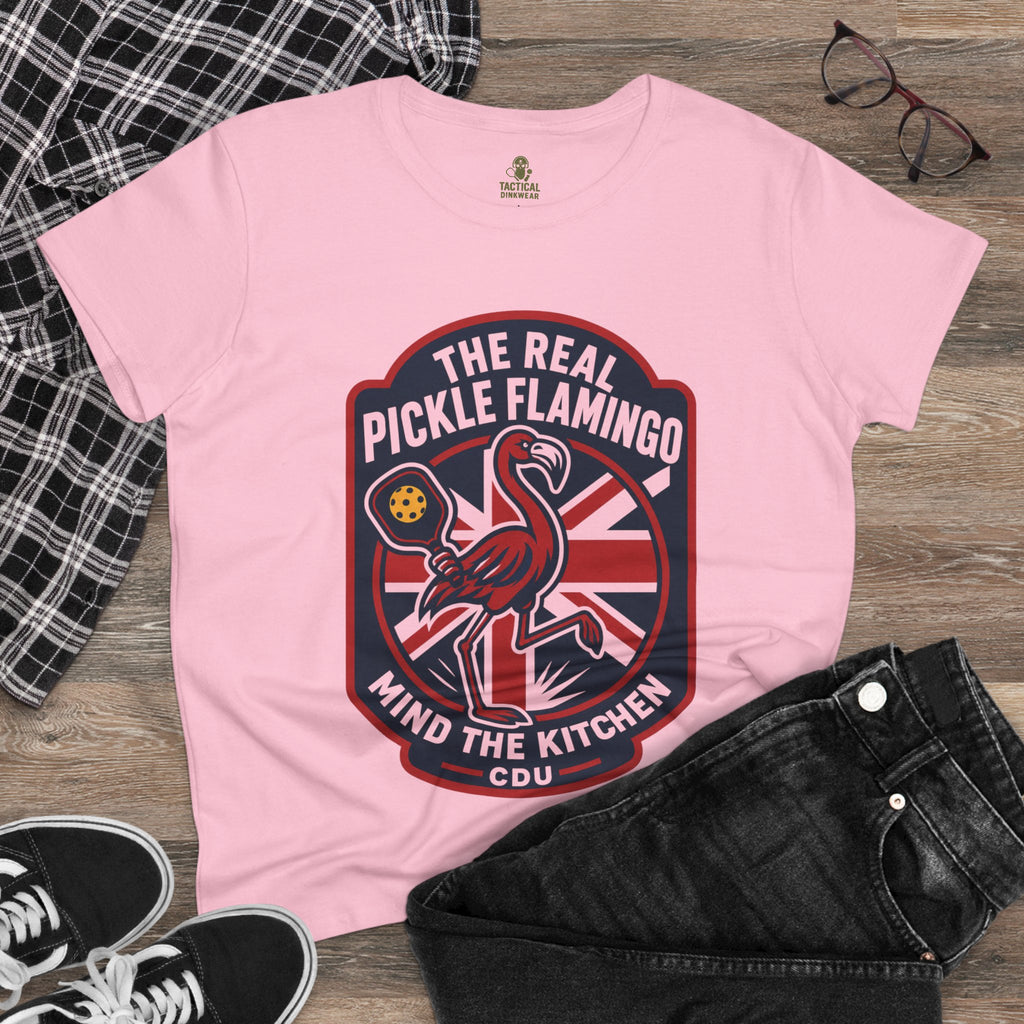 The Real Pickle Flamingo Core Women’s Tee