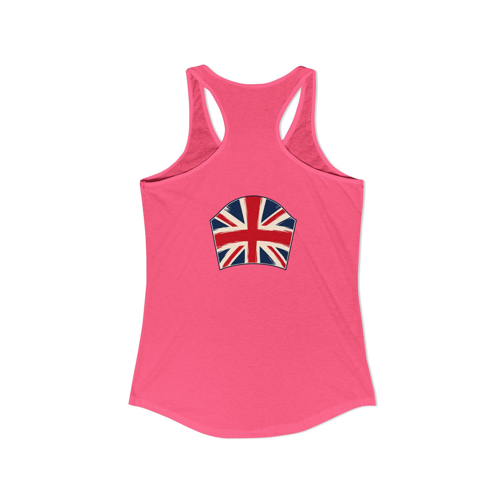 The Real Pickle Flamingo Racerback Tank