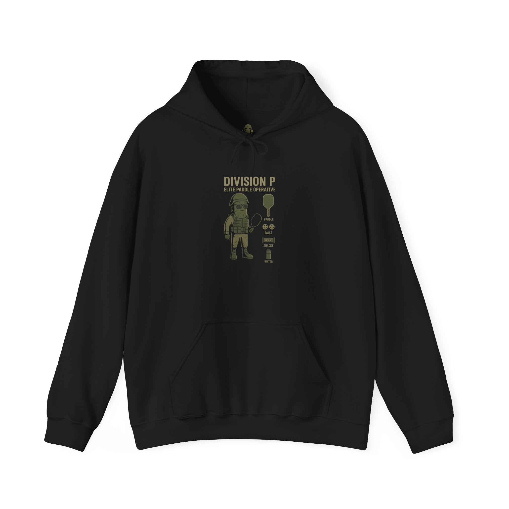DIVISION P Elite Paddle Operator logo Hoodie